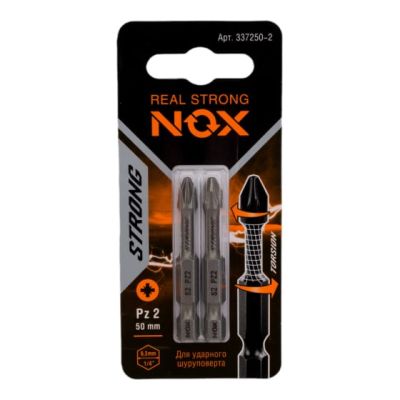 Бита PZ2х50 E 6,3 torsion "NOX STRONG" 337250 в Твери