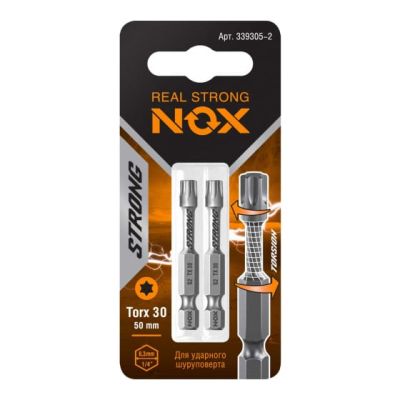 Бита TX-30-50 E 6,3 torsion "NOX STRONG" 339305-2 в Твери