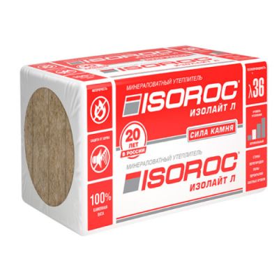 Изолайт-Л 100*600*1000 плотность 40 в Твери
