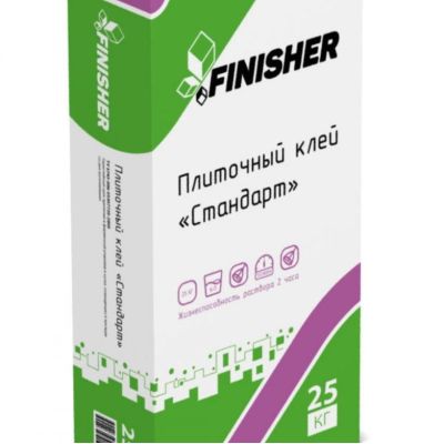 Клей плиточный Finisher стандарт 25 кг в Твери