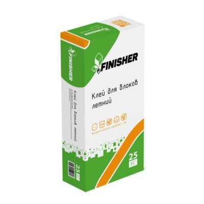 Клей для блоков Finisher Лето 25 кг в Твери
