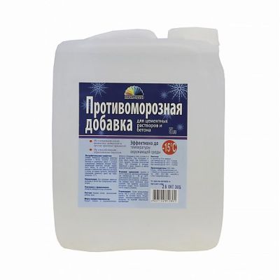 Антиморозная добавка для растворов и бетона (формиат натрия) 5л (1/120) в Твери
