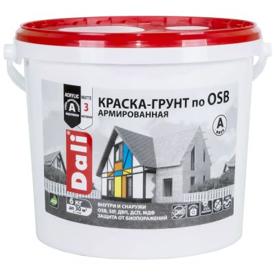 Краска-грунт  DALI по OSB БАЗА А 6 кг (1) Рогнеда																														 в Твери