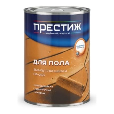 Эмаль ПФ-266 золотисто-коричневая 0,9 кг (14) Престиж в Твери