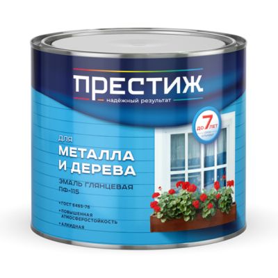 Эмаль ПФ-115 белая 2,8 кг (6) Престиж в Твери