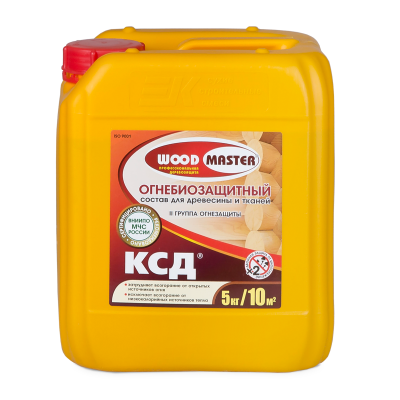 КСД огнебиозащитный состав Woodmaster 5кг (1) Рогнеда в Твери