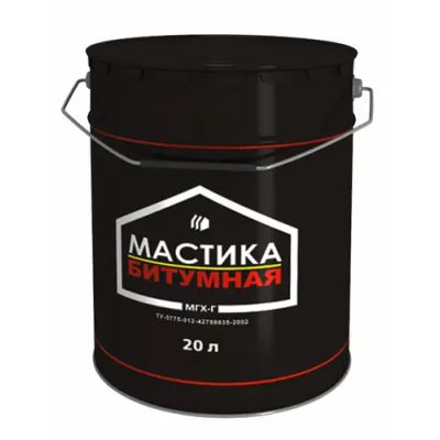 Мастика битумная МГХ-Г 21кг (1/33) "Грида" в Твери