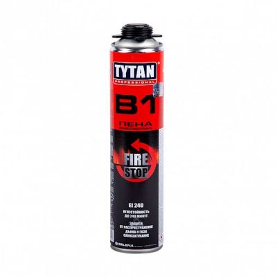 Пена монтажная Tytan Professional B1 Профи 750мл огнеупорная (12/672) в Твери