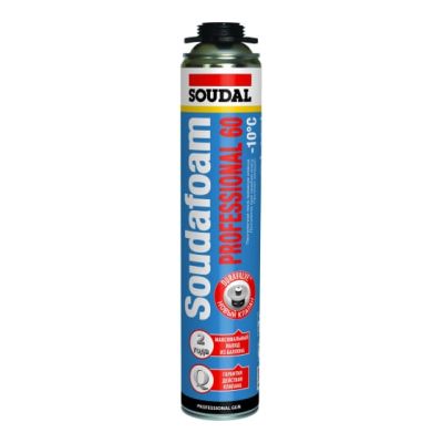 Пена Зимняя под пистолет SOUDAL Prof. 60л 12х750 мл 115002 в Твери
