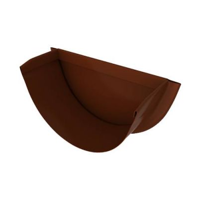 Заглушка желоба оц 0.50 (RAL 8017) в Твери