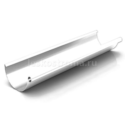 Желоб 1250 оц 0.50 (RAL 9003) двустор в Твери
