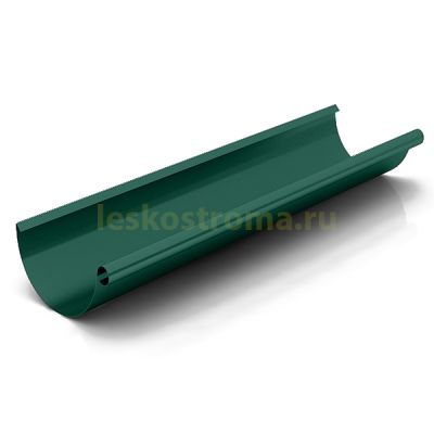 Желоб 3000 оц 0.50 (RAL 6005) двустор в Твери