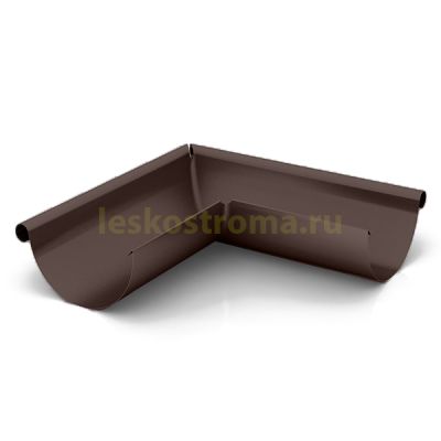 Желоб угловой наружний штамп оц 0.50 (RAL 8017) в Твери