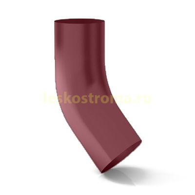 Колено штампованное сливное 100 оц 0.50 (RAL 3005) в Твери