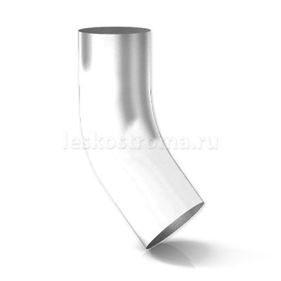 Колено штампованное сливное 100 оц 0.50 (RAL 9003) в Твери