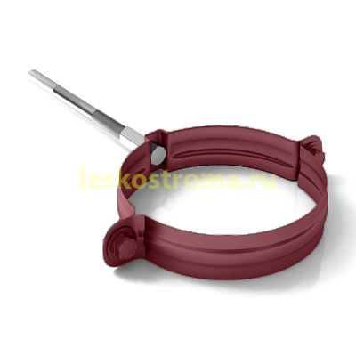Крепеж трубы 100 оцинкованная 1.00 (RAL 3005) в Твери
