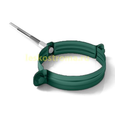 Крепеж трубы 100 оцинкованная 1.00 (RAL 6005) в Твери